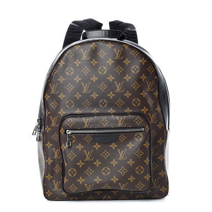 Louis Vuitton Monogram Macassar Josh Backpack 1 of 9