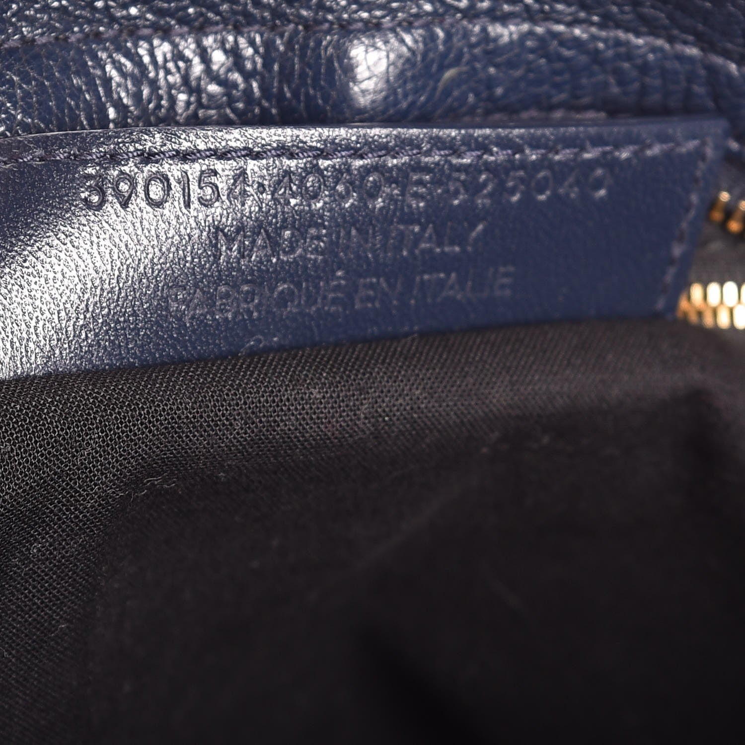 Balenciaga Chevre Gold Metallic Edge Hardware City Bleu Nuit Dark Sea 7 of 13