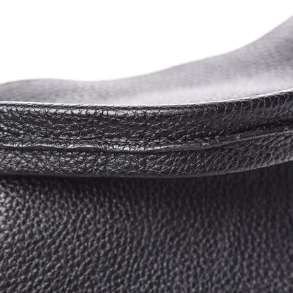 Burberry London Grainy Calfskin Medium Cale Hobo Black 13 of 13