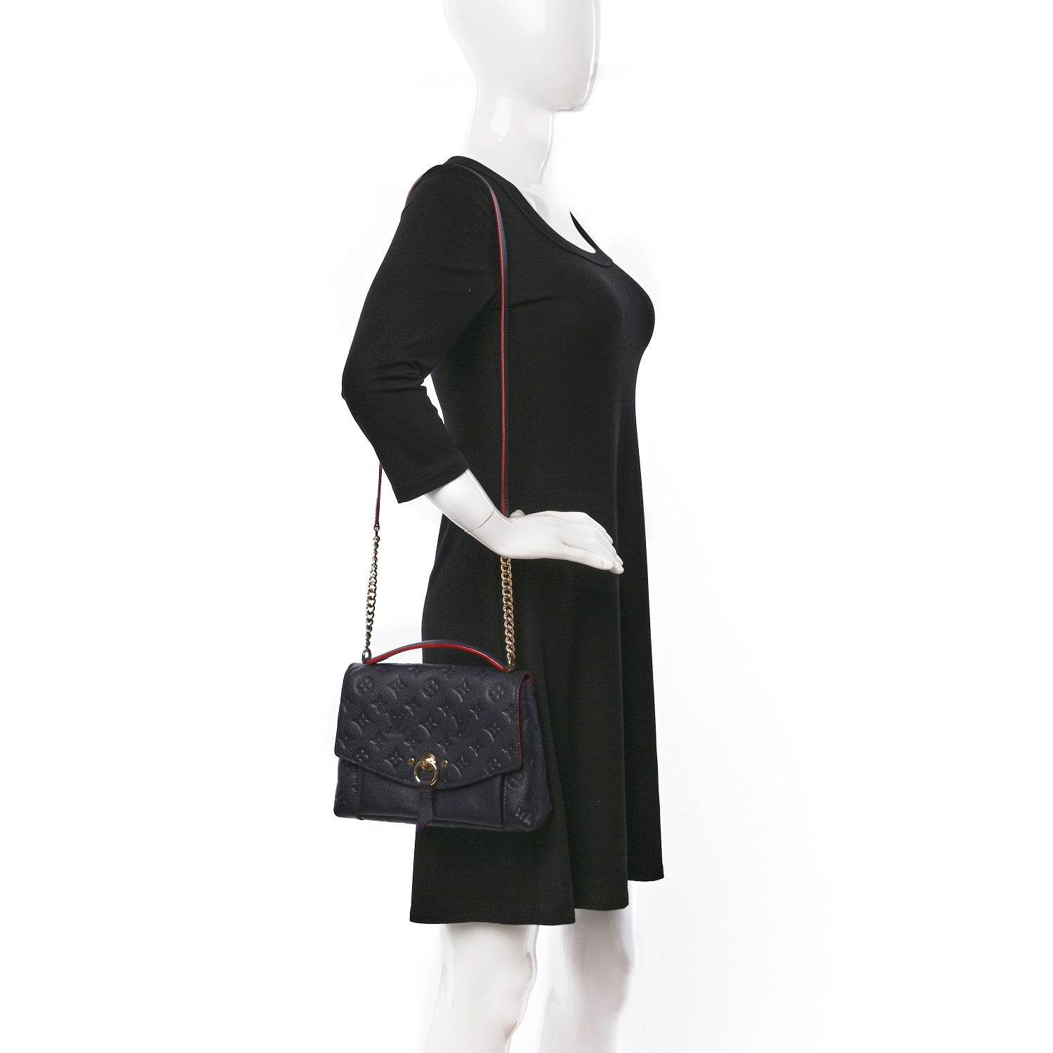 Louis Vuitton Empreinte Blanche BB Marine Rouge 2 of 9
