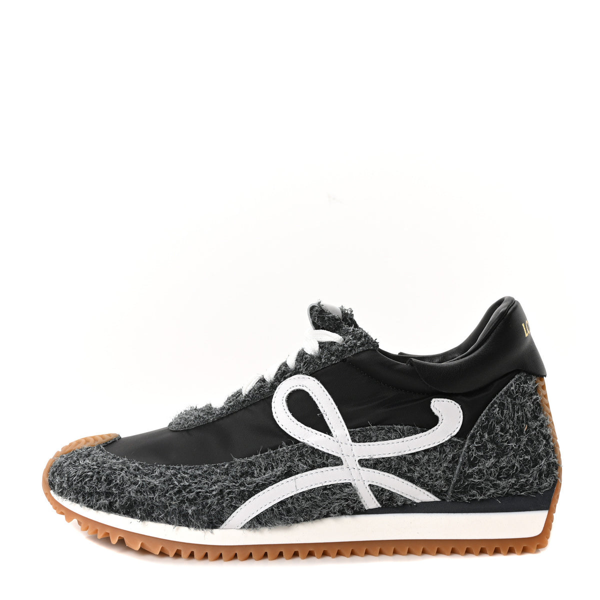 Loewe Brushed Suede Nylon Flow Runners Sneakers 40 Raw Denim 1 of 10