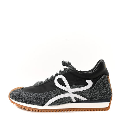 Loewe Brushed Suede Nylon Flow Runners Sneakers 40 Raw Denim 1 of 10