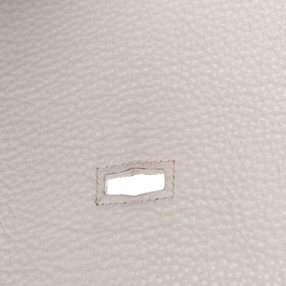 Hermes Taurillon Clemence Jypsiere 34 White 9 of 22