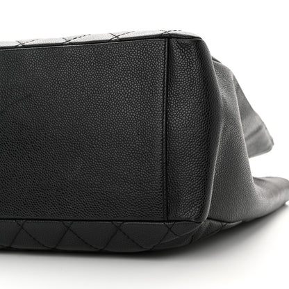 Chanel Caviar Quilted Grand Shopping Tote GST Black 10 of 14