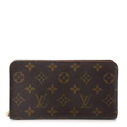 Louis Vuitton Monogram Porte-Monnaie Zippy Wallet 1 of 9