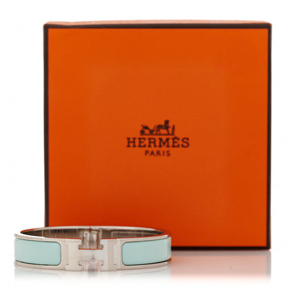 Hermes Enamel Narrow Clic Clac H Bracelet PM Mint 6 of 6