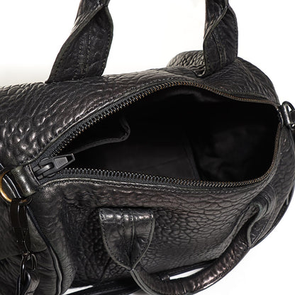 Alexander Wang Pebbled Lambskin Rocco Black Matte Black Hardware 7 of 9
