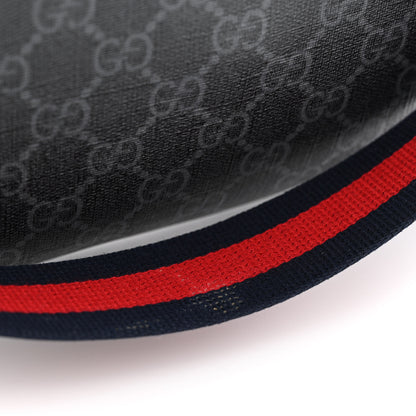 Gucci GG Supreme Monogram Night Courrier Flat Messenger Bag Black Multicolor 11 of 11