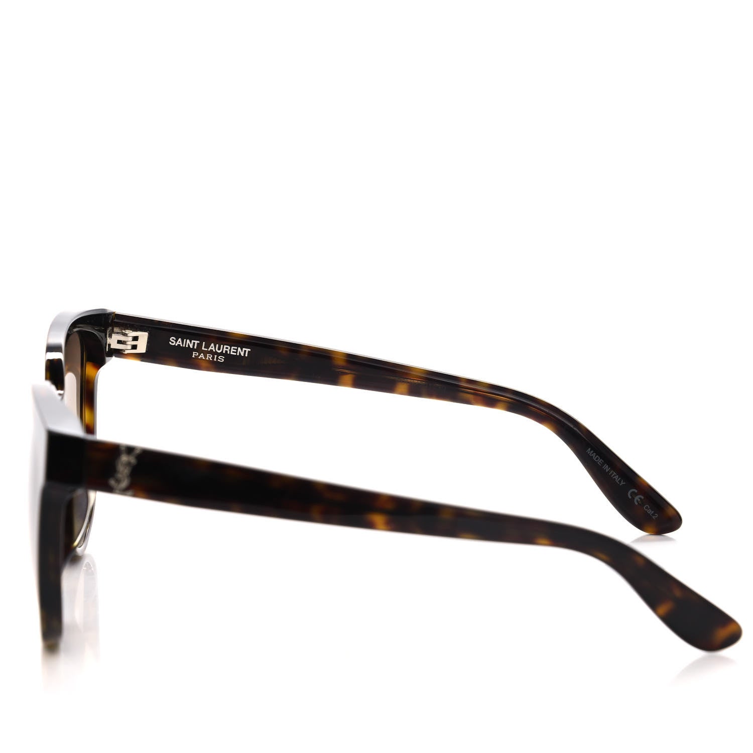 Saint Laurent Acetate SL M23 Sunglasses Havana 6 of 7
