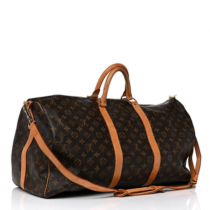 Louis Vuitton Monogram Keepall Bandouliere 55 3 of 37