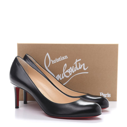 Christian Louboutin Kid Simple 70 Pumps 41 Black 8 of 8