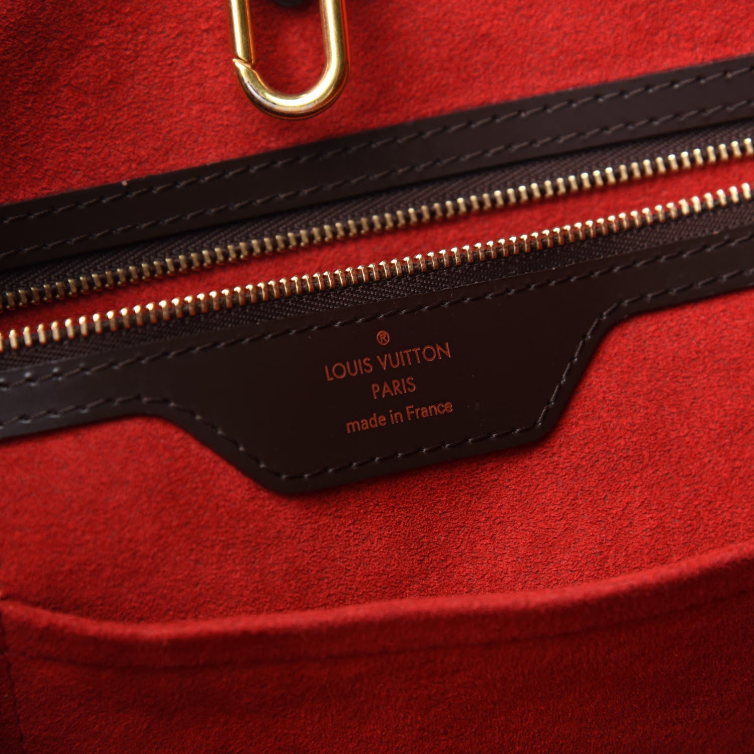 Louis Vuitton Damier Ebene Hampstead GM 6 of 8