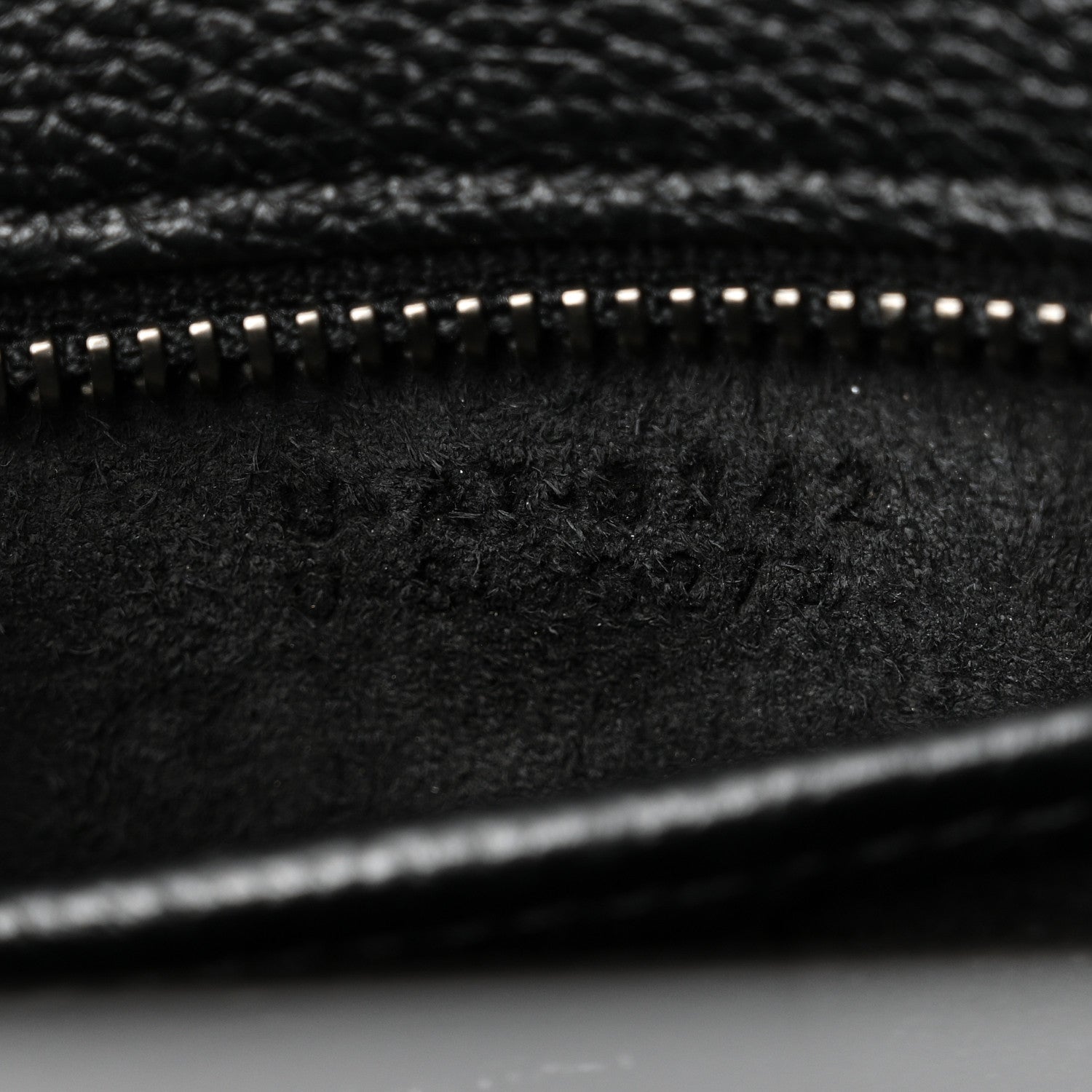 Celine Drummed Calfskin Nano Luggage Black 7 of 10