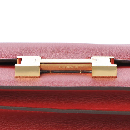 Hermes Evercolor Constance 18 Rouge Casaque 13 of 16