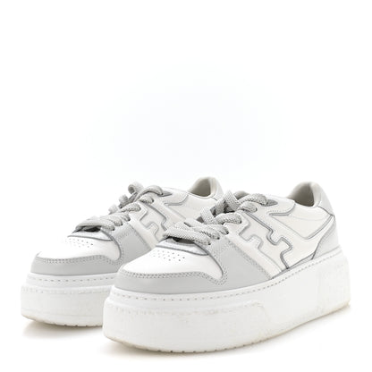 Fendi Suede Vitello Fendi Logo Match Low Top Sneakers 37.5 Cream Tobacco Black 4 of 9