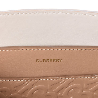 Burberry Calfskin Embossed Monogram Small Belt Bag Light Camel 5 of 9