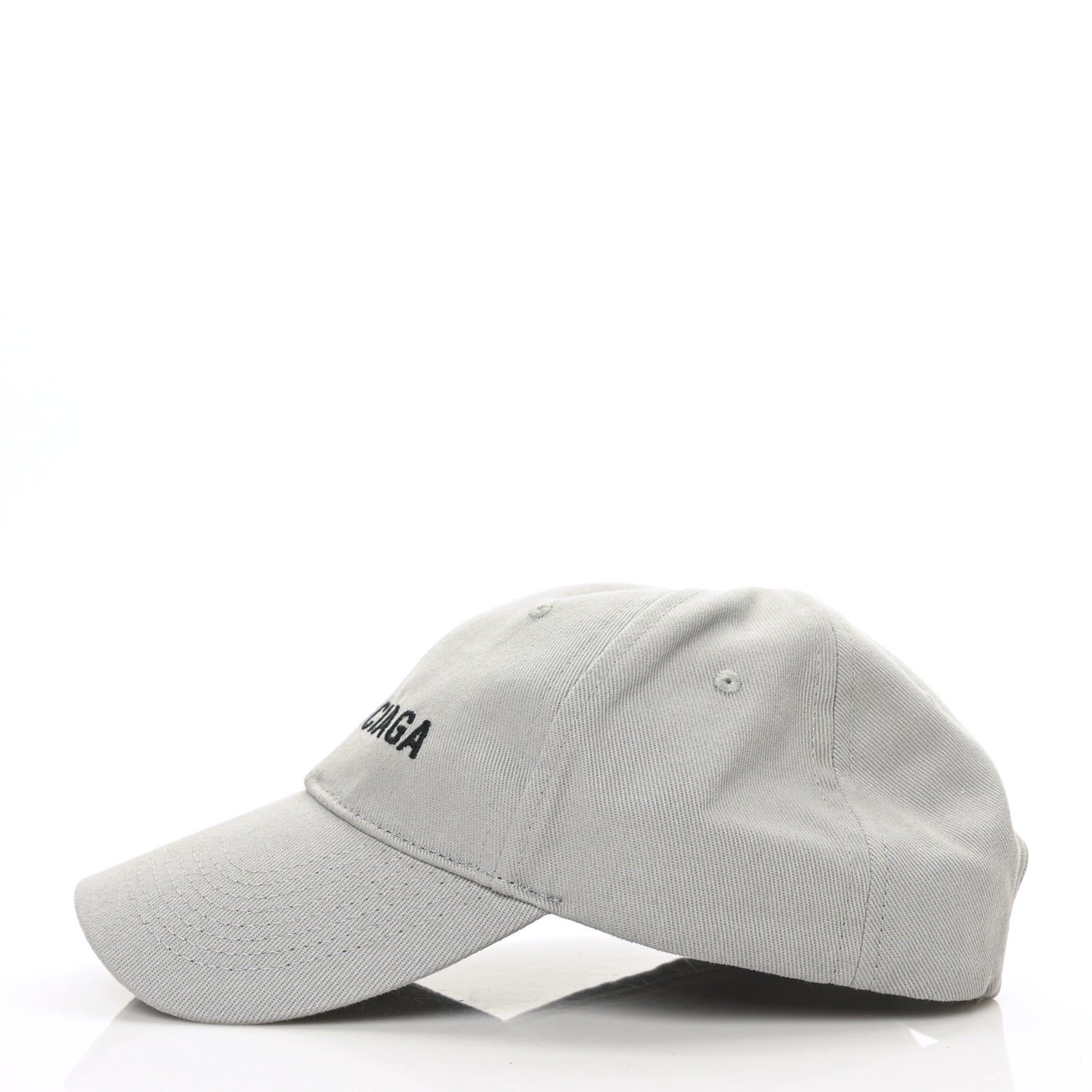 Cotton Drill Logo Classic Baseball Hat 59 L Lead Black