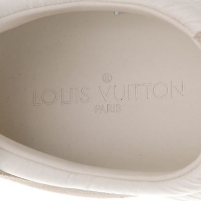 Louis Vuitton Suede Nylon Sneakers 8 White 6 of 8
