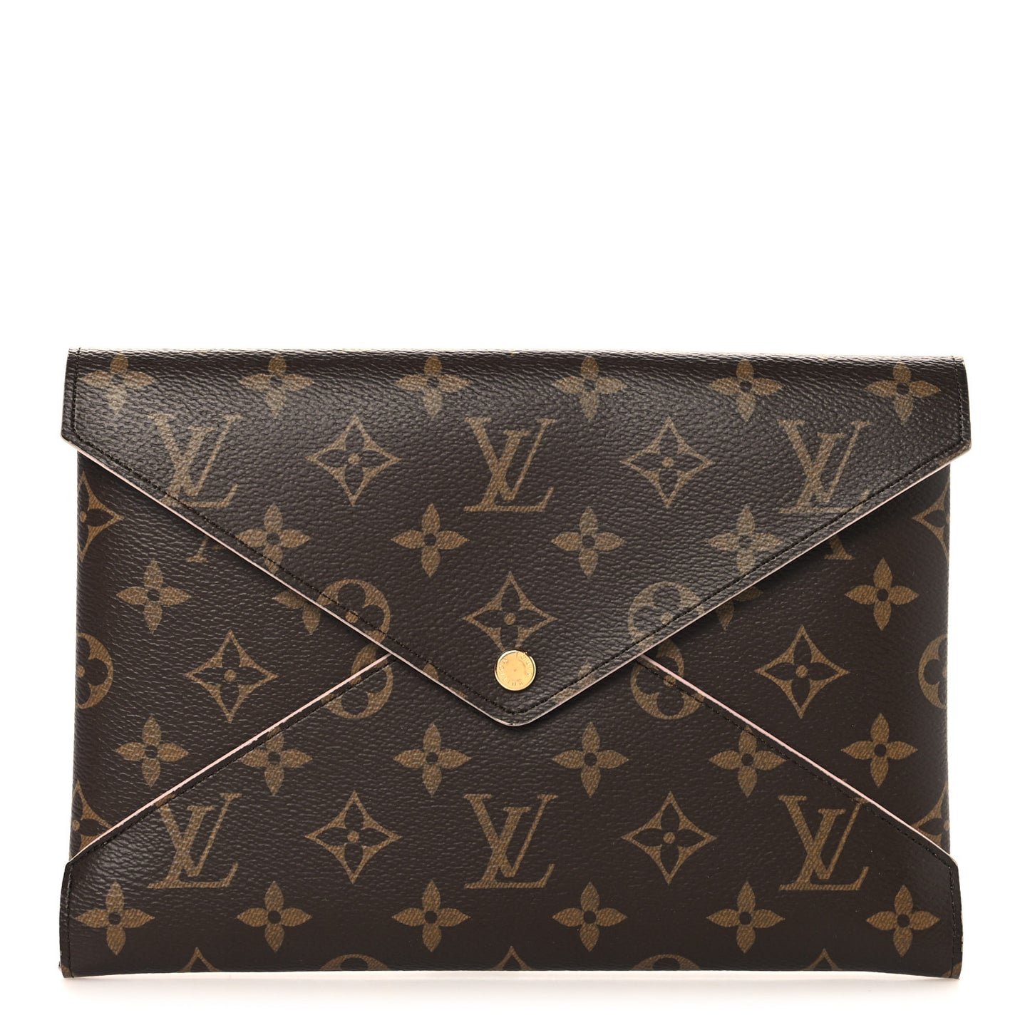 Monogram Large Kirigami Pochette Insert Rose Ballerine