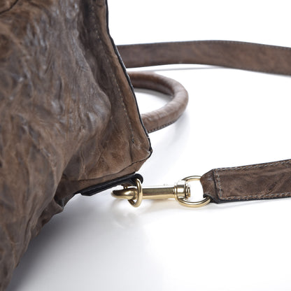 Givenchy Tumbled Sheepskin Medium Pandora Charcoal 10 of 14