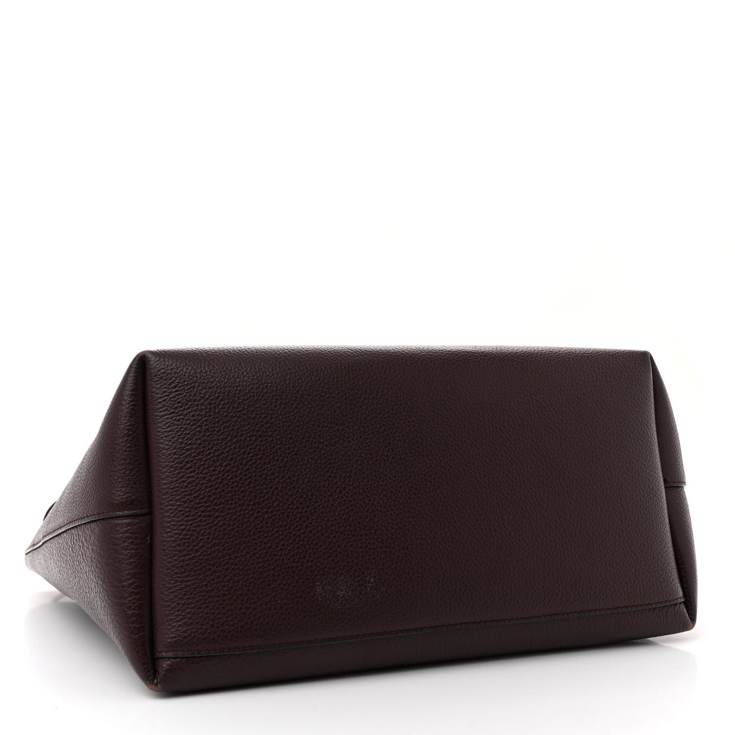 Calfskin Travel Tote Burgundy