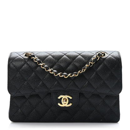 Chanel Caviar Quilted Small Double Flap Black 1 of 10