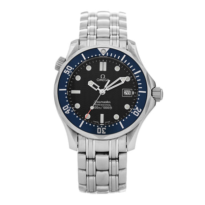 Omega Stainless Steel 36mm Seamaster Professional Automatic Watch Blue 2561.80.00 1 of 4