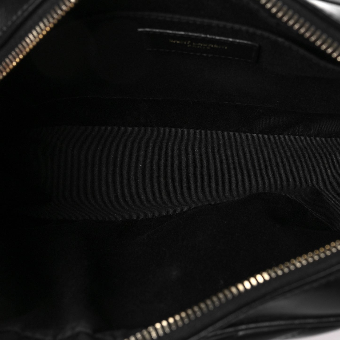 Calfskin Matelasse Monogram Lou Camera Bag Black
