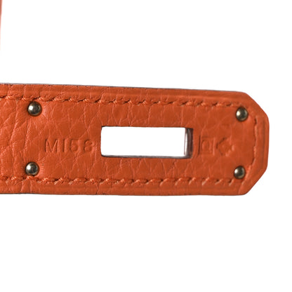 Hermes Togo Kelly Retourne 32 Orange 7 of 10