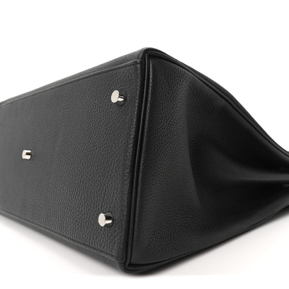 Hermes Togo Maxi Kelly Retourne 42 Black 10 of 11