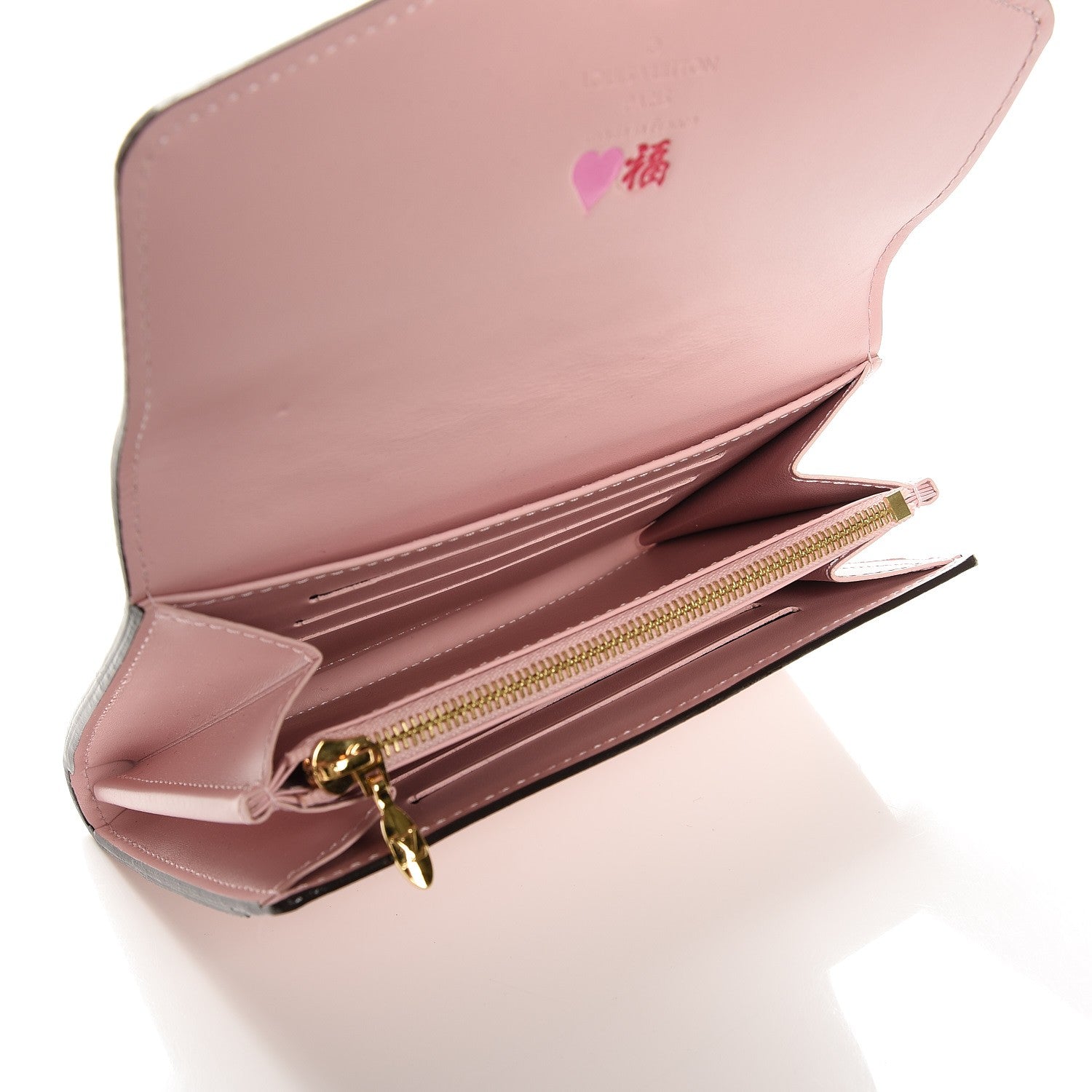 Louis Vuitton Vernis Sarah Compact Wallet Rose Ballerine 5 of 7