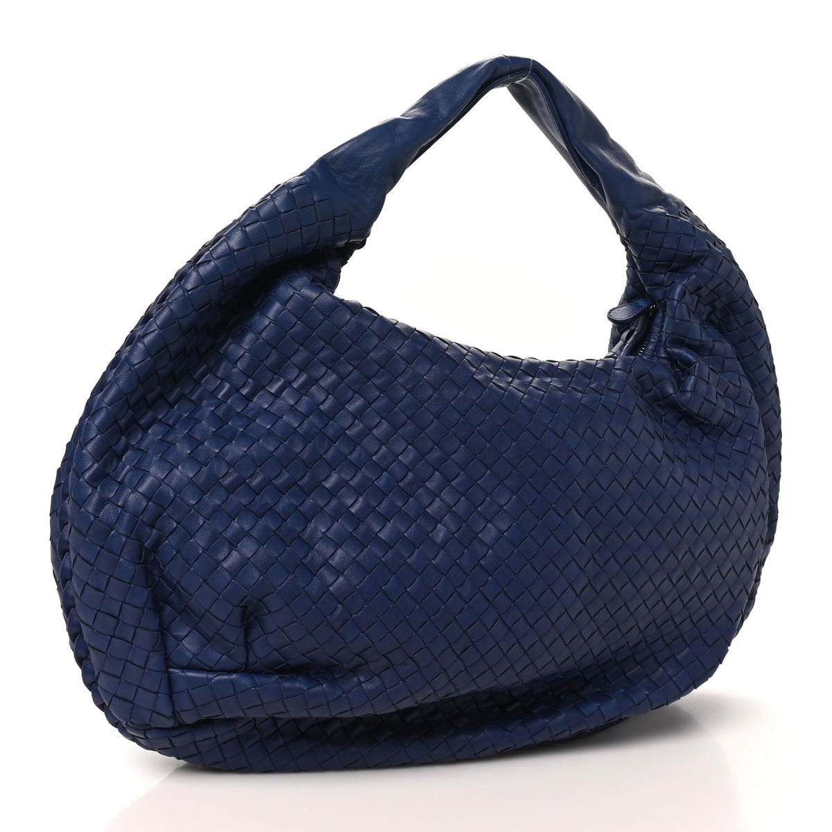 Bottega Veneta Nappa Intrecciato Large Belly Veneta Hobo Sapphire 2 of 8