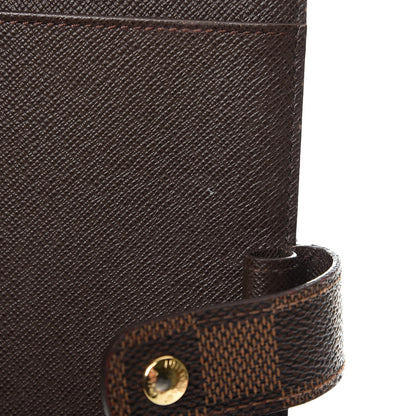 Louis Vuitton Damier Ebene Medium Ring Agenda Cover 7 of 7