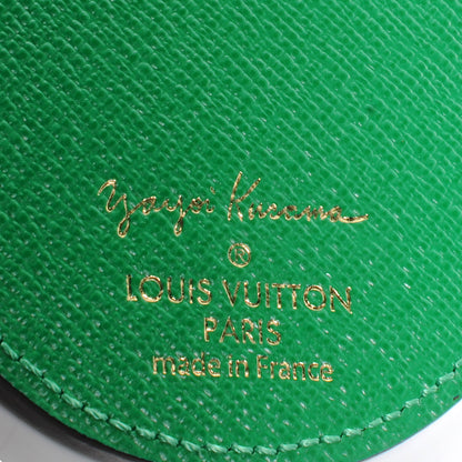 Louis Vuitton Monogram Kusama Pumpkin Dots Key Ring Green 6 of 6