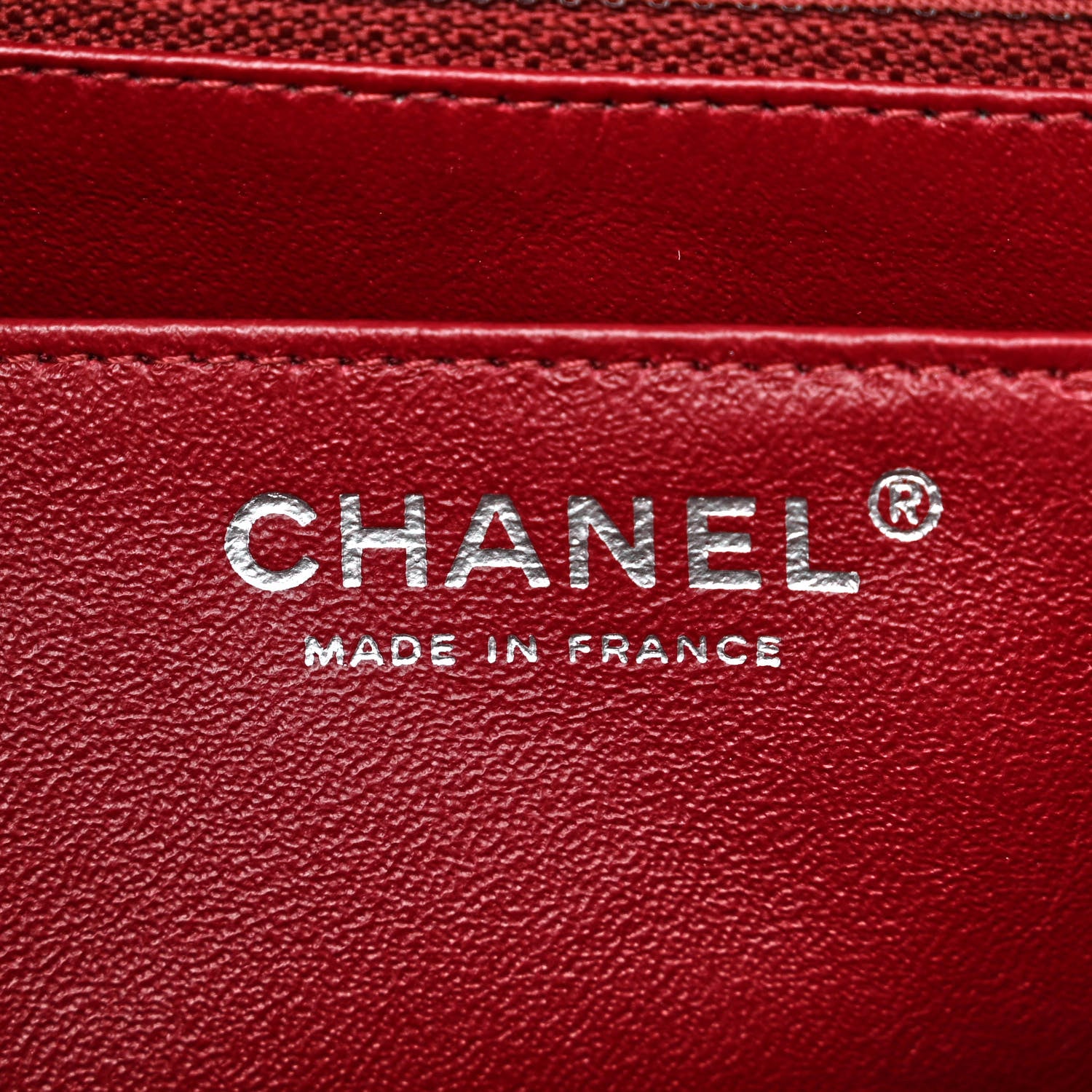 Chanel Caviar Quilted Maxi Single Flap Red 6 of 10