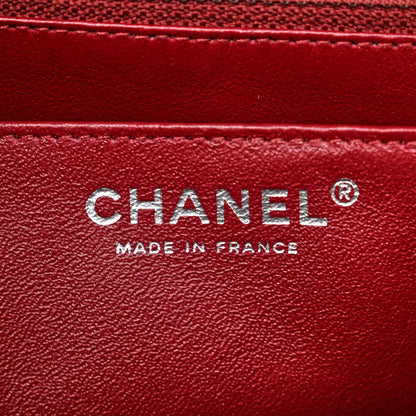 Chanel Caviar Quilted Maxi Single Flap Red 6 of 10