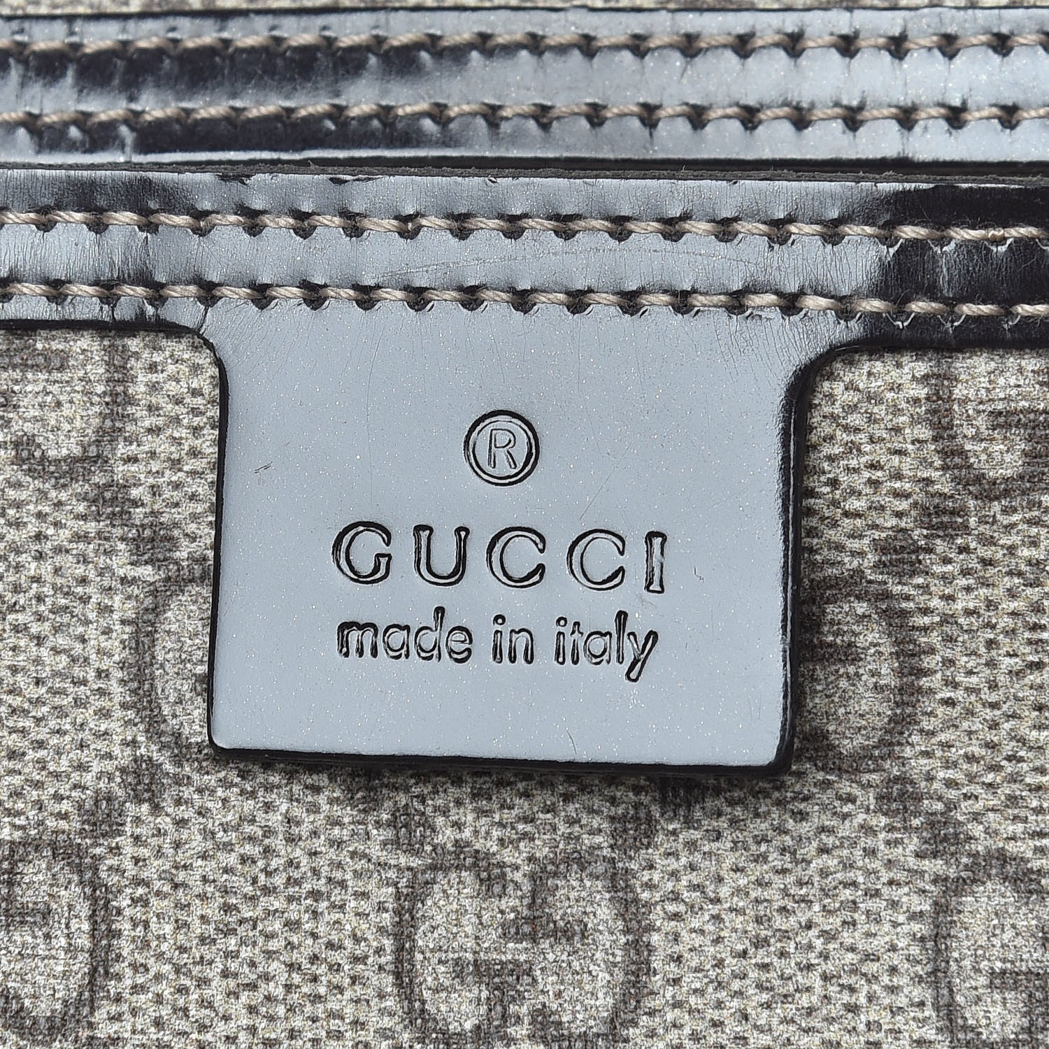 Gucci GG Plus Monogram Tattoo Heart Medium Joy Boston Dark Brown 8 of 13