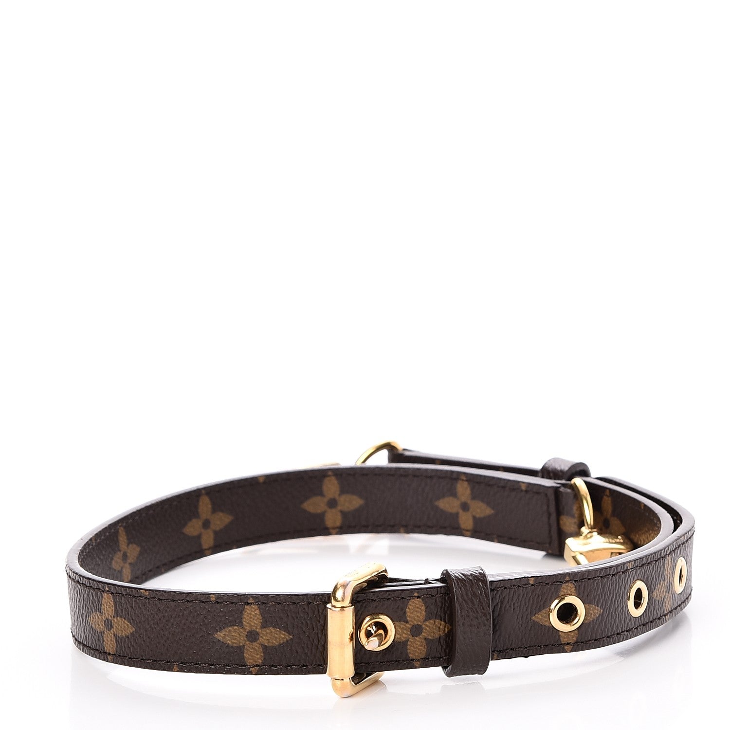 Louis Vuitton Monogram 16mm Adjustable Shoulder Strap 2 of 5
