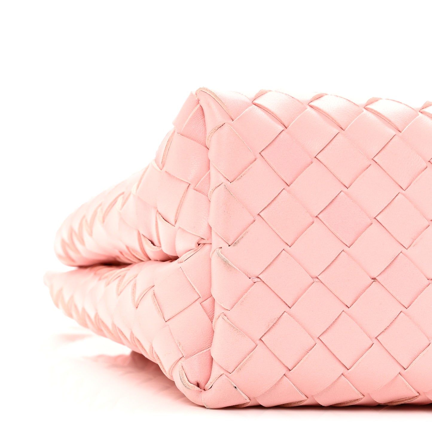 Nappa Intrecciato Small Andiamo Shoulder Bag Blush