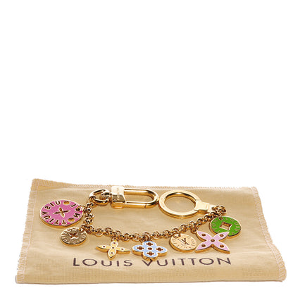 Louis Vuitton Monogram Multicolor Looping Chain Key Ring 4 of 4