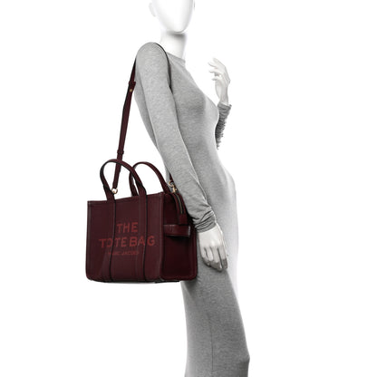 Marc Jacobs Grained Calfskin Medium The Tote Bag Chianti 2 of 14