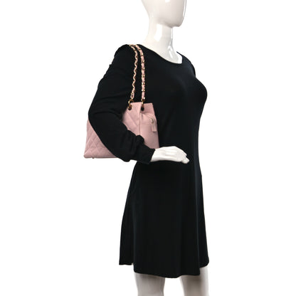 Chanel Caviar Quilted Petit Timeless Shopping Tote PTT Pink 2 of 11