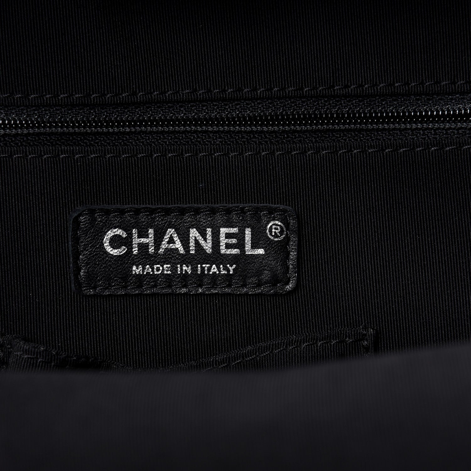 Chanel Metallic Lambskin Quilted Drawstring Backpack Brown 7 of 9