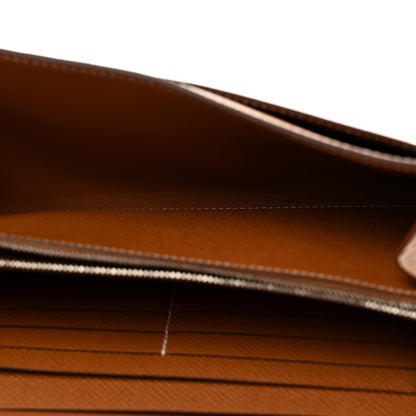Hermes Epsom Constance Long Wallet To Go Gold 5 of 11