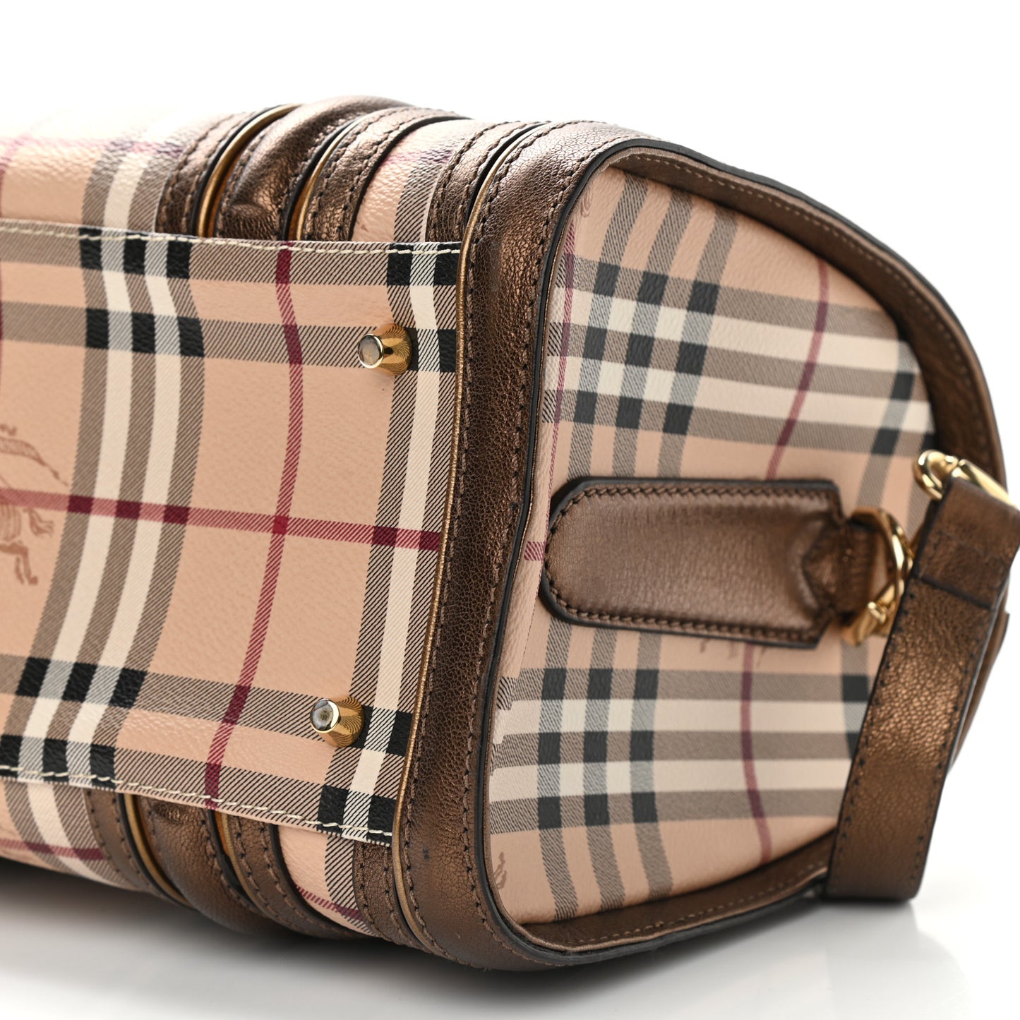 Haymarket Check Medium Alchester Bowling Bag Bronze