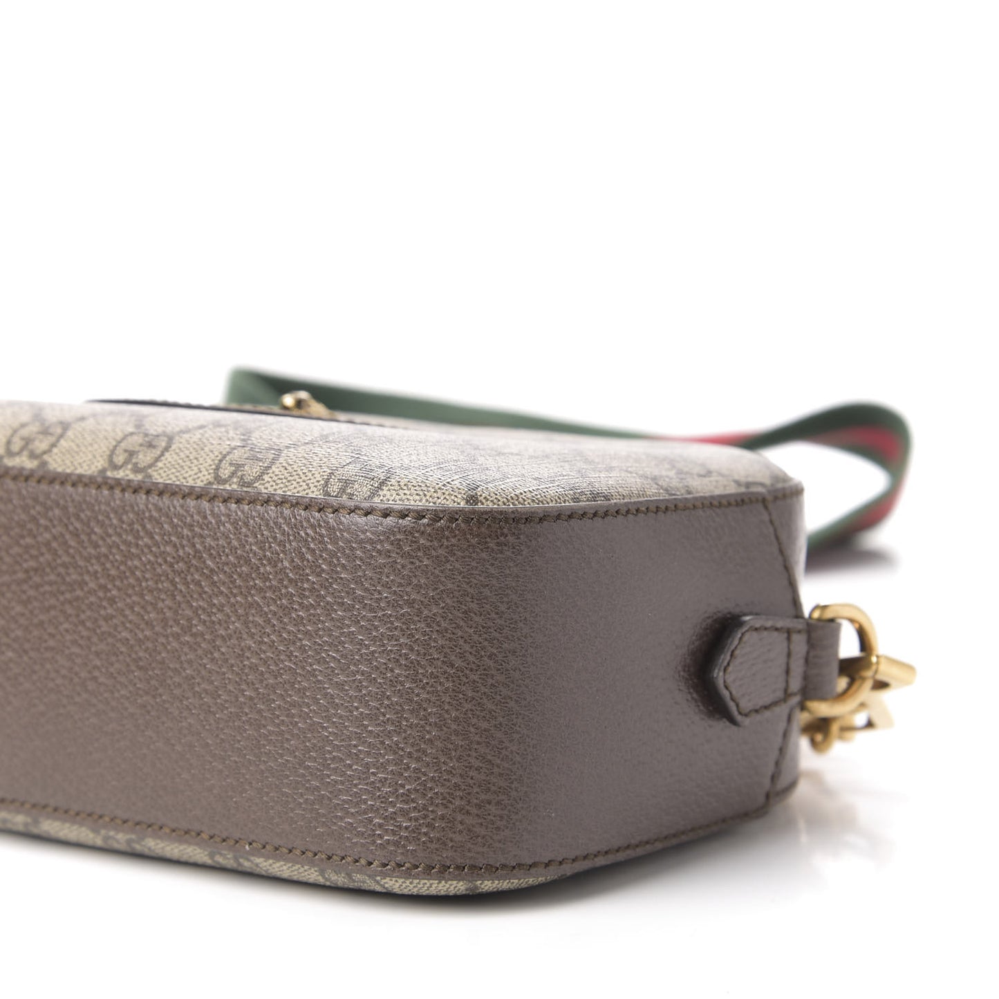GG Supreme Monogram Web Neo Vintage Shoulder Bag Beige New Acero Crop