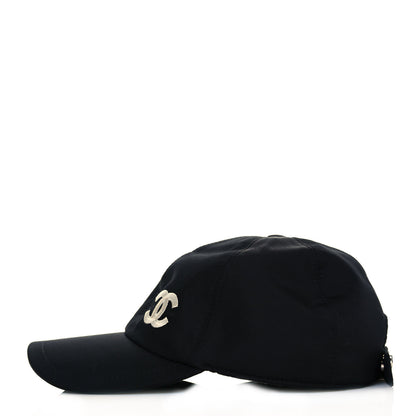Chanel Cotton CC Cap Hat Black 3 of 6
