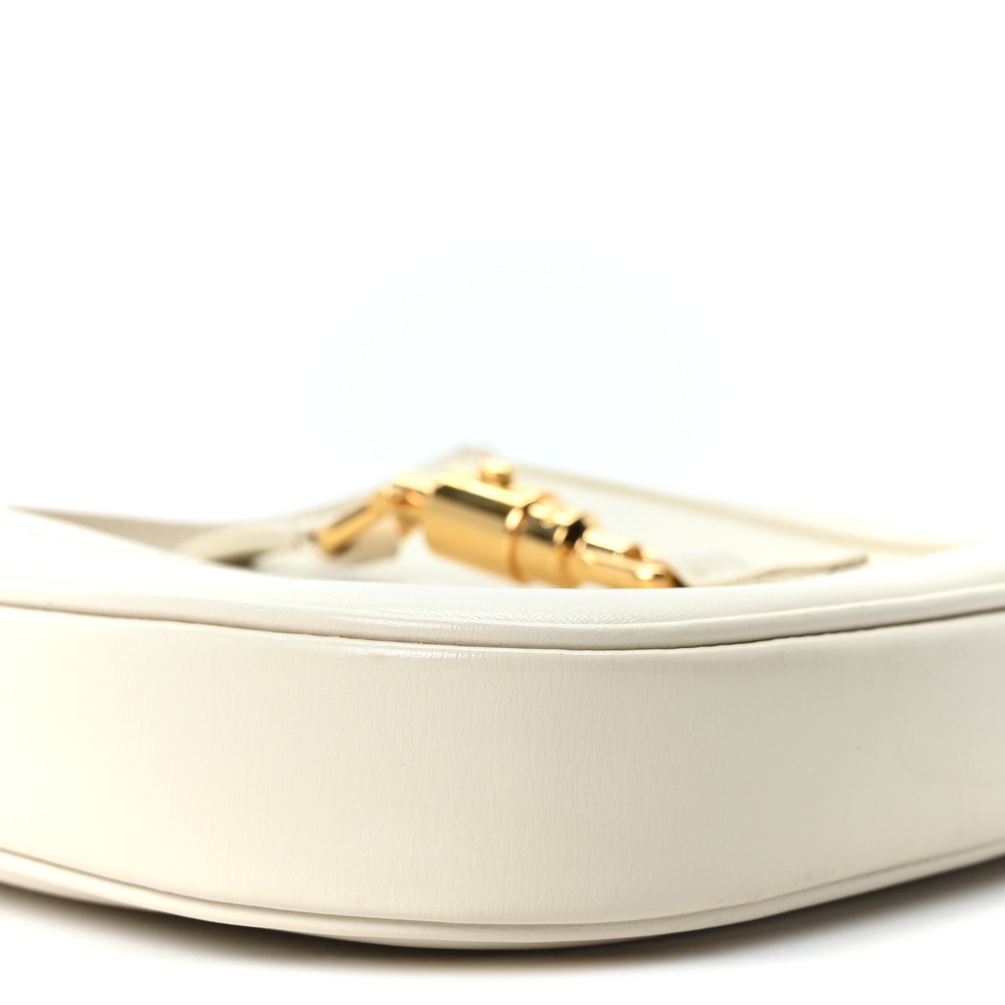 Boarded Dyana Lux Calfskin Mini Jackie 1961 Hobo Mystic White