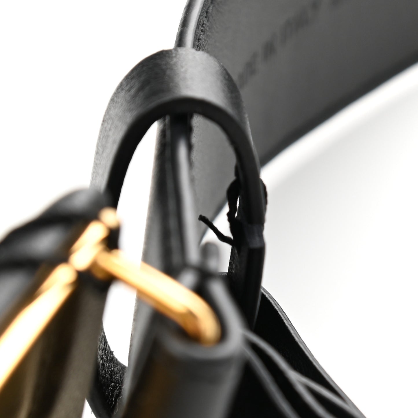 Calfskin Bobby CD Belt 90 Black