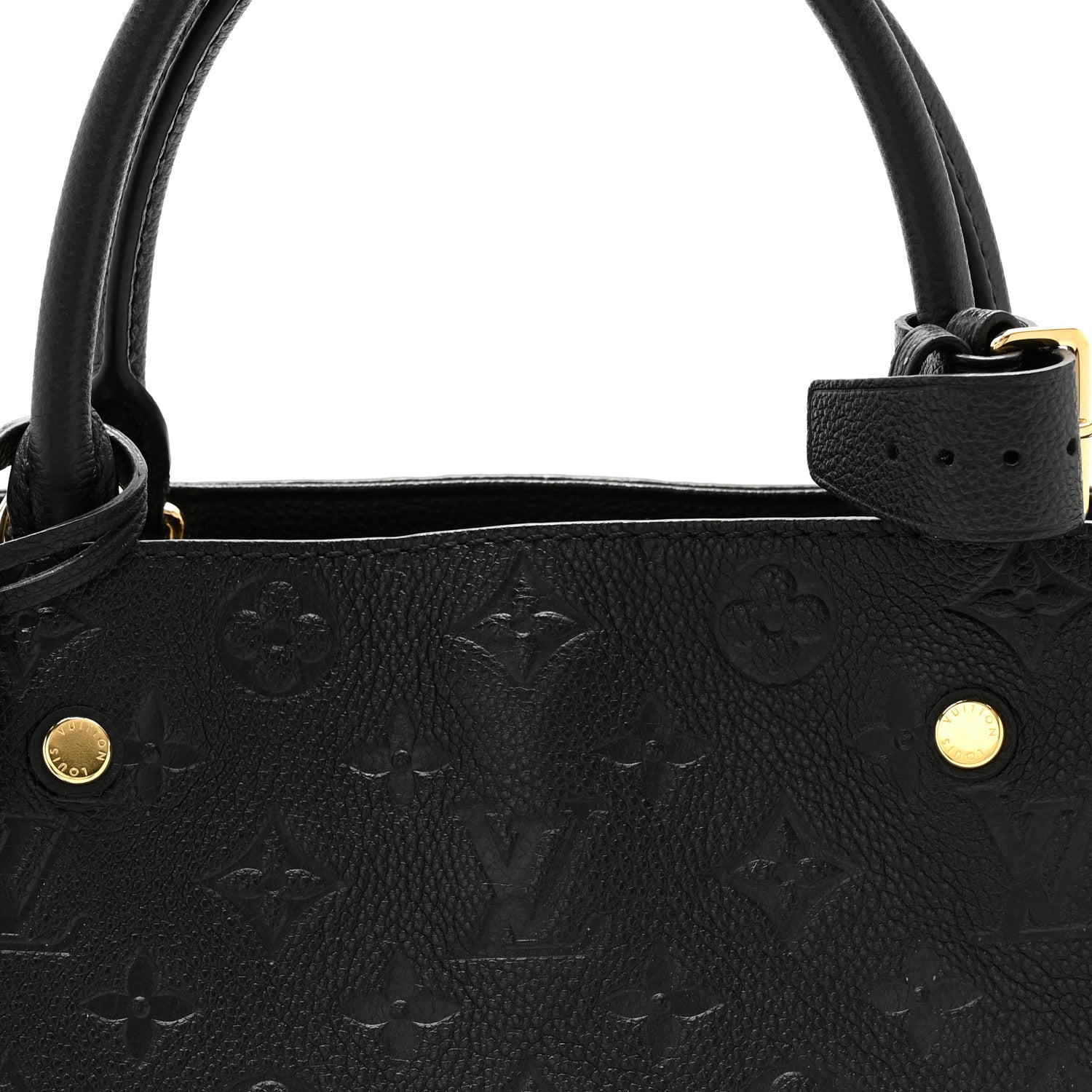 Louis Vuitton Empreinte Montaigne MM Black 8 of 11